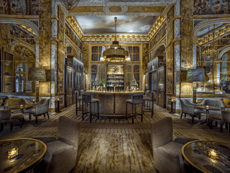 Adrian Houston london luxury photographer- Rosewood Paris Bar